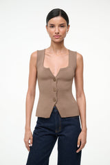 MARISA TOP | TAUPE
