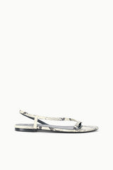 LOUDEN SANDAL | WHITE SNAKE