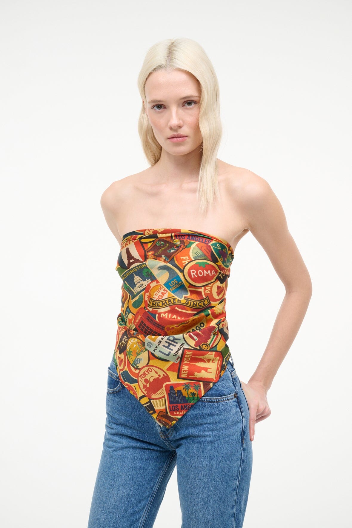 CECILE SILK SCARF | DESTINATION