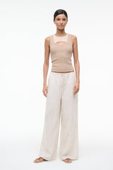 MATEO LINEN PANT | NATURAL