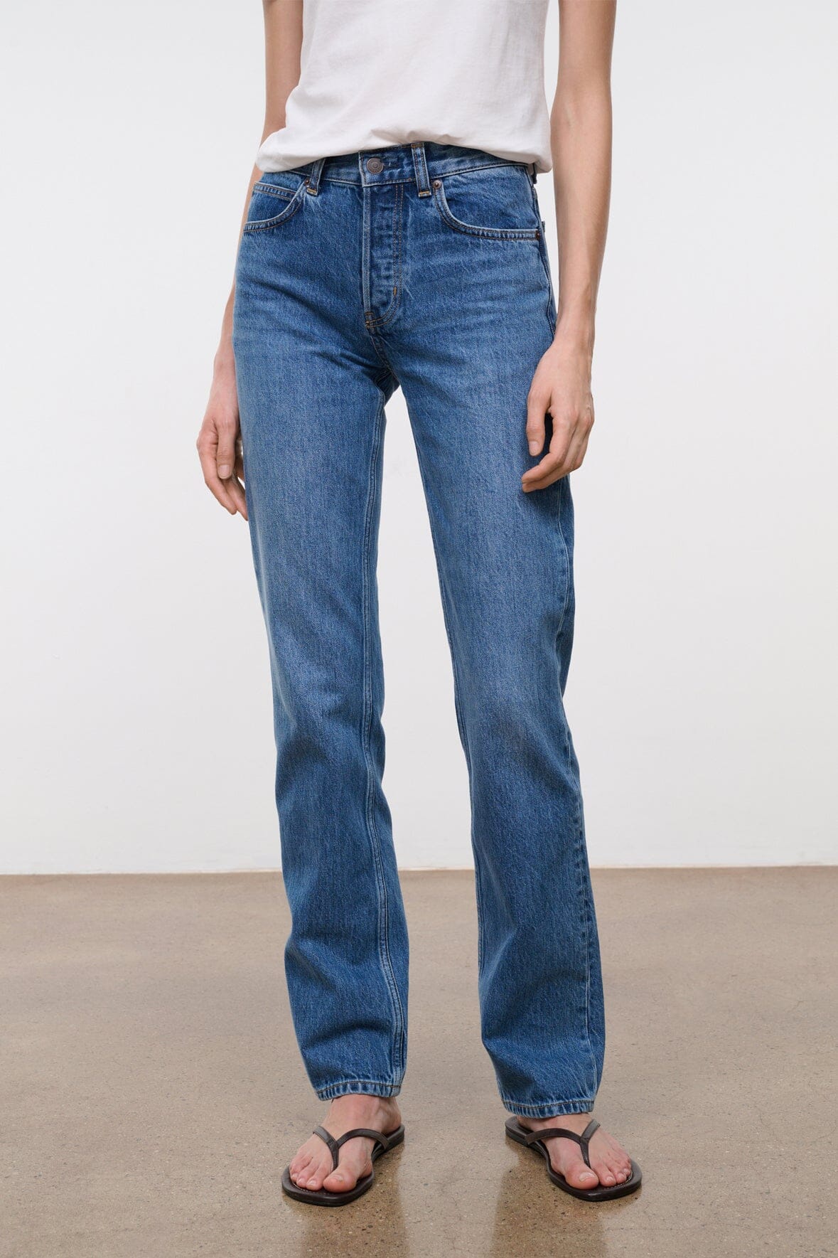 TEDDY STRAIGHT JEAN | VINTAGE WASH