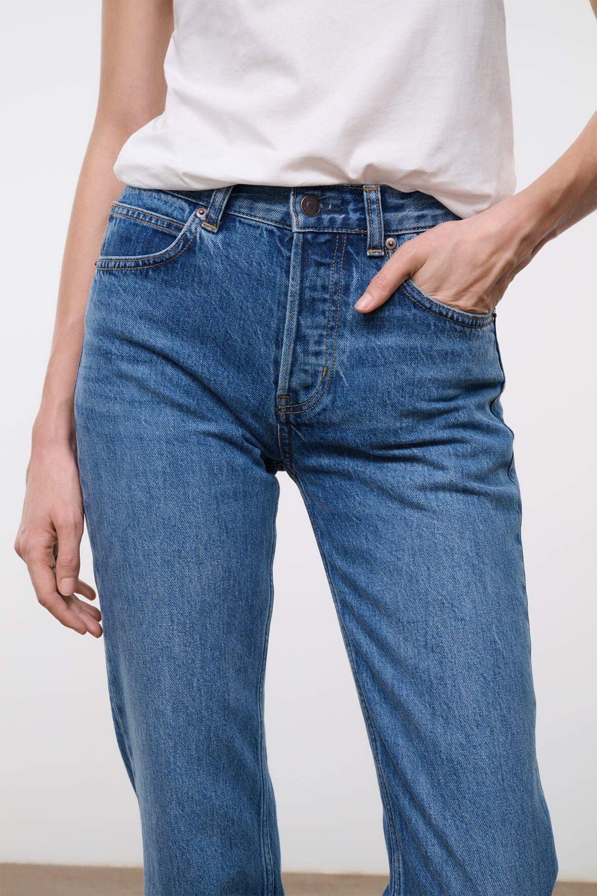TEDDY STRAIGHT JEAN | VINTAGE WASH