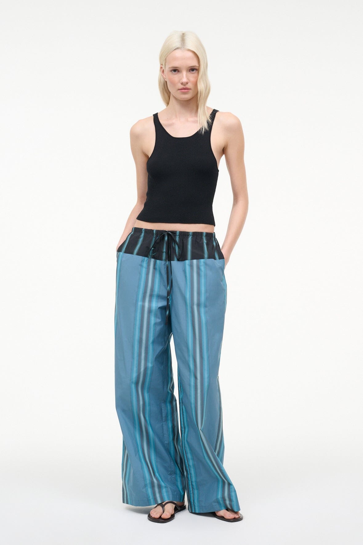 MATEO PANT | MARINA STRIPE MULTI