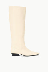 WALLY FLAT BOOT | CREAM